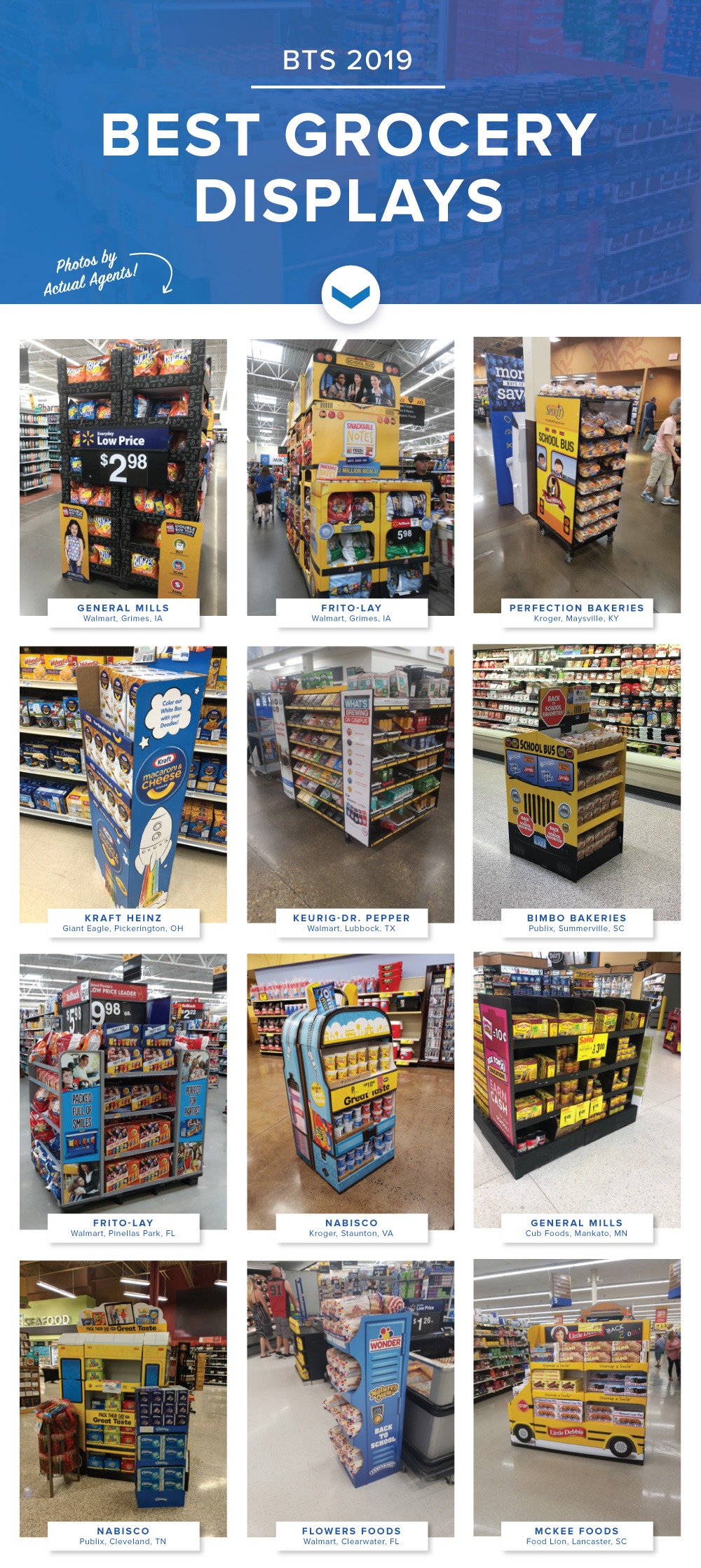 Photo Gallery The A+ Grocery ProductDisplays of BACKTOSCHOOL 2019